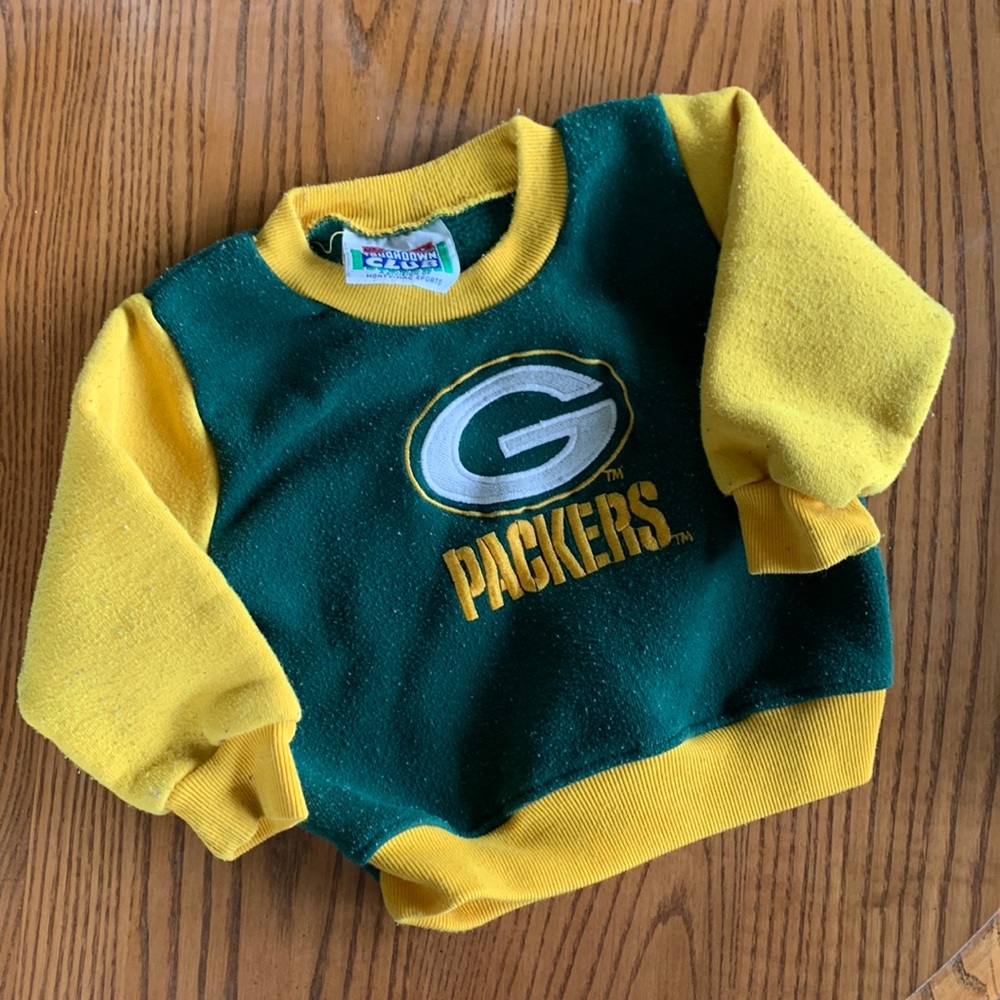Vintage Baby Green Bay Packers Crew